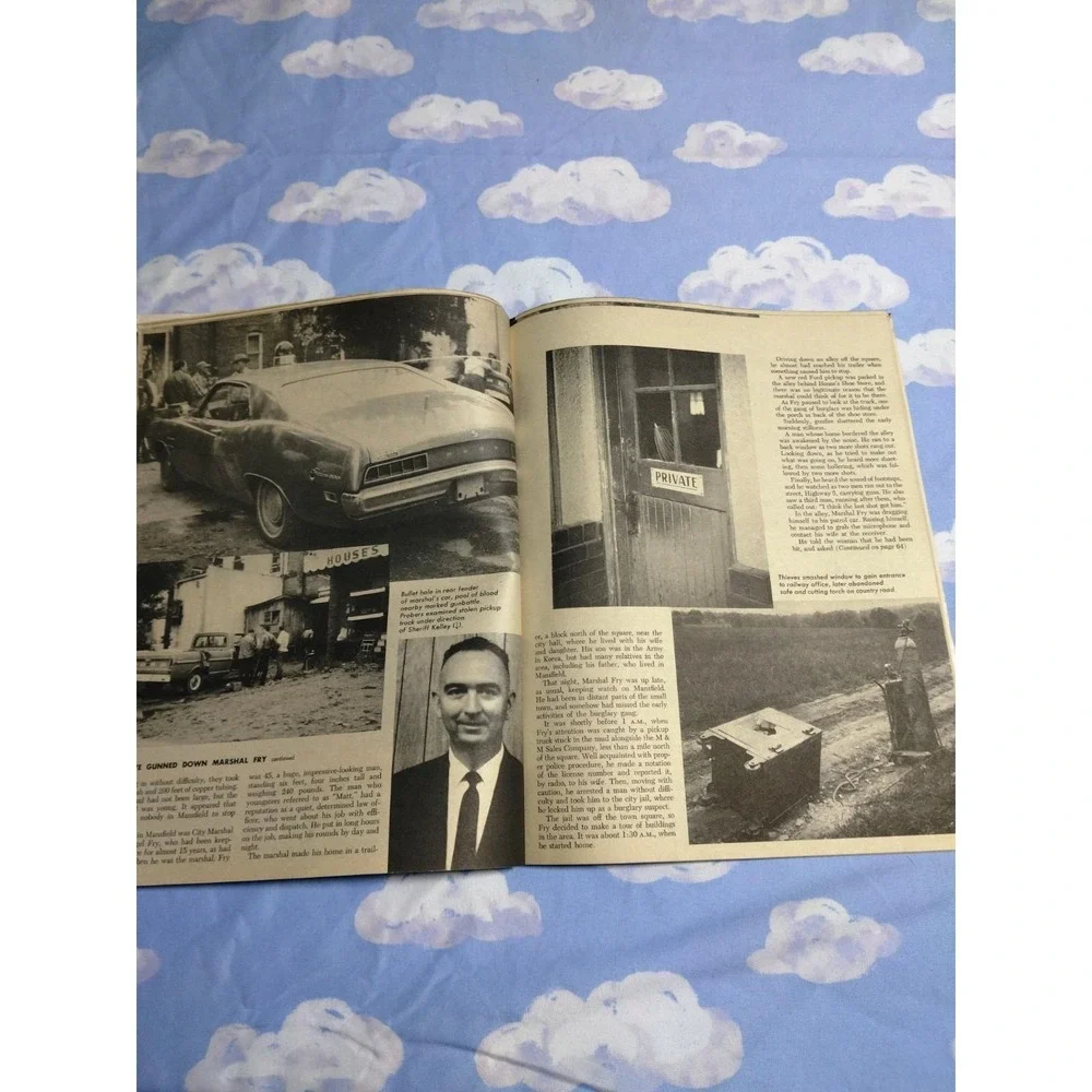 Inside Detective Vintage 1971 Crime Magazine